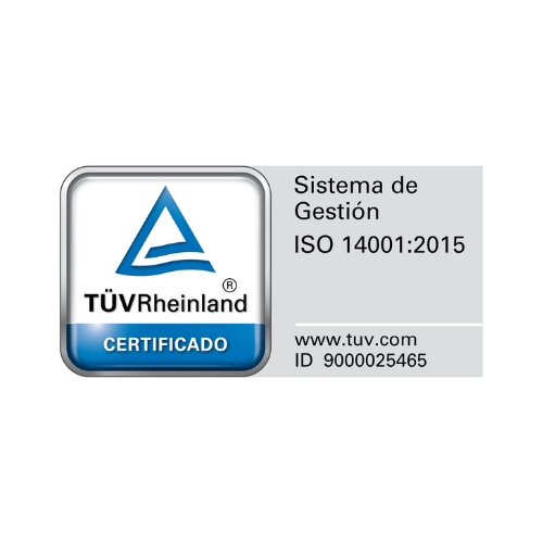 TÜV Rheinland - Certificado ISO 14001:2015